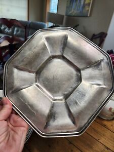 Mulholland Silverplate Serving Tray Plate Platter Epns 866 Vintage