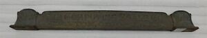 Vintage The Computing Scale Co Dayton Ohio Brass Name Plate For Merchant Scale