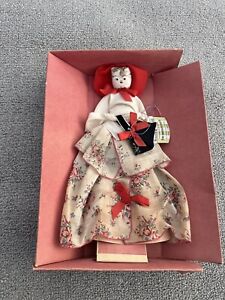 Hanky Doll Vintage Handmade 15 Painted Face Handkerchiefs H I Herzman Inc 1940