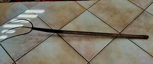 Primitive Mo Farm 3 Prong Hay Pitch Fork 59 Iron Tines Wooden Handle Original