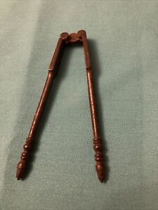 Antique Reversible Nutcrackers Cast Iron Vintage No Makers Mark 13 5cm Long