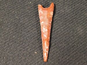 Ancient Concave Base Form Arrowhead Or Flint Artifact Niger 4 84