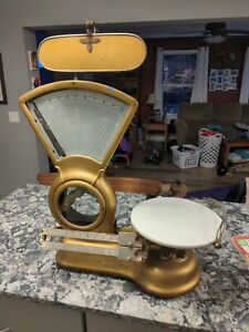 Antique Dayton Computing Scale 30 Lbs Model 85 Guilford Maine No Mirror