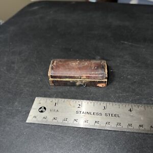 Vintage 1800s York Pa Found Bloodletting Tool Scarificator Fleam Case