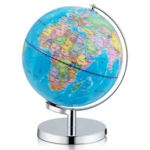 3 In 1 Illuminated World Globe With Stand