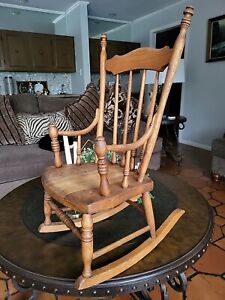 Vtg Child S Windsor Rocking Chair