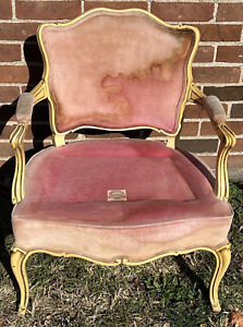 Jamestown Royal French Louis Xv Style Project Arm Chair Hollywood Regency Sturdy