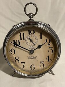 Antique 1914 Westclox Big Ben Alarm Clock Advert Jewelers Opticians Works
