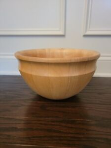 Large Dansk Wood Bowl Vintage Thiland