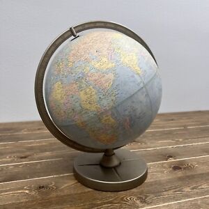 Vintage Replogle Comprehensive 12 Globe Made In The Usa Pre Fall Of Ussr