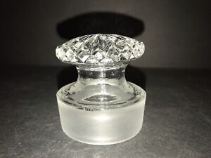 Antique Glass Apothecary Candy Jar Lid Only Replacement Sunburst Design