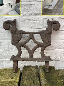 Antique Cast Iron Boot Scraper For Insetting In Stone Or Concrete