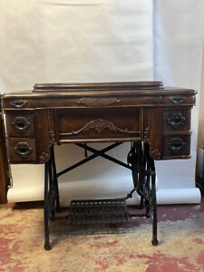 White Family Rotary Sewing Machine 35 Early 1900s With Warranty 1906