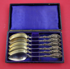 Medallion By Hotchkiss And Schreuder Sterling Silver Place Soup Spoon 6pc 7 1 4 