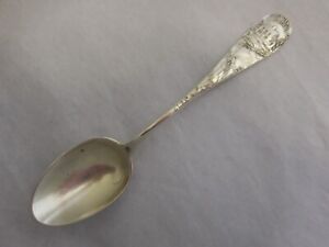 Whittier S Birthplace Sterling Silver Souvenir Spoon