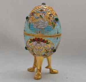 Silver Enamel Egg Faberge Gilded Enamel Silver Russia 84 Good Idea Birthday