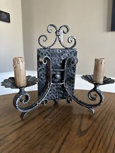 Vintage 1950 S Spanish Revival Wall Sconces