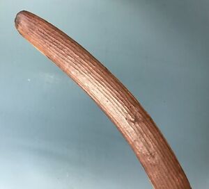 Fine Old Fluted Aboriginal Hunting Boomerang Oceanic Polynesian Australian