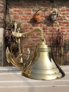 6 Inches Brass Ship Bell A Solid Polished Antique Boat S Bell For Maritime Decor