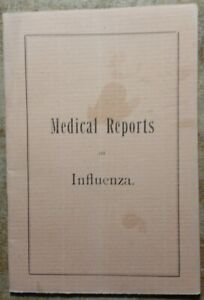 C1890 Medical Reports On Influenza Quack Medicine Booklet Valentine S Meat Juice