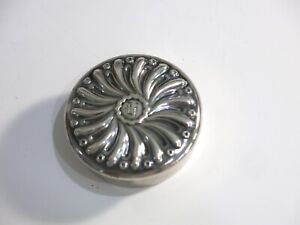 Antique Dominic Haff Sterling Silver Pill Box