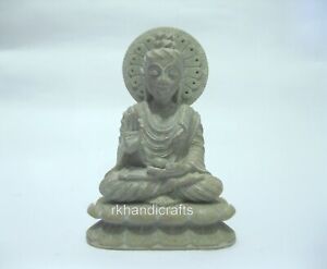 6 5 Inches Marble Buddha Statue For Living Room Decor Handmade Blessing Buddha