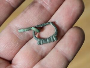Medieval Bronze Buckle England 1250 1350 London 13th 14th Century