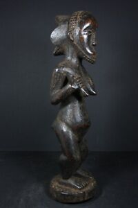 Large 16 5 Female African Fertility Statue Luba D R Congo Tribal Art Crafts