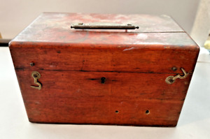 Antique Humphries Veterinary Remedies Wood Advertising Box