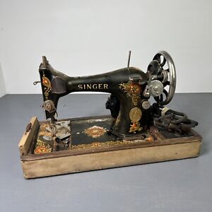Antique 1922 Singer Sewing Machine G9848496 Pedal Instructions Parts Vtg