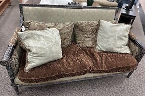 Carol Hicks Bolton Ej Victor Custom Sofa With Pillows Stunning Plano Tx