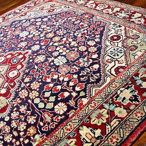 Superb Antique Exquisite Hand Knotted Rug 3 7 X 5 1 Inv3125 3x5