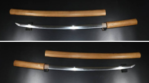 Japanese Sword Antique Wakizashi Shirasaya 20 98in Short Real Sword Katana