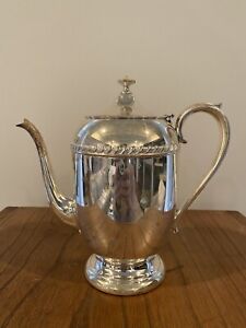 Vintage Sheridan Silver On Copper Teapot