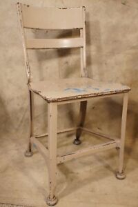 1930 S Uhl Art Steel Adult Industrial American Depression Era Chair