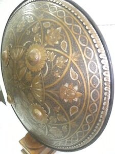 Armor Incredible Persian Military Warrior Shield Intricate Hand Engraved Motifs