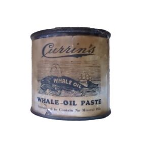 Currin S Whale Oil Paste Currin Green Seattle Can Boot Grease