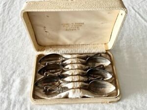 Vintage Daniel Low Co Sterling Silver Spoon Set Rare Find Must Have L K 