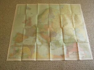 Antique Europe And The Near East Map December 1929 National Geographic