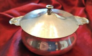 Smith Brothers Silver Soldered Bowl With Lid