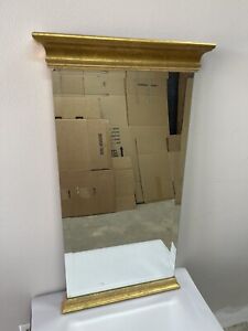 Neoclassical Style Giltwood Beveled Mirror