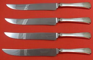Debutante By Richard Dimes Sterling Silver Steak Knife Set Texas Sized Custom