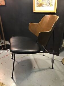 Mid Century Danish Modern Vintage Penguin Chair By Ib Kofod Larsen For Selig