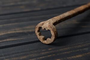 Large Viking Age Iron Key 9th 11th Century Ad Medieval Artifact Old Key