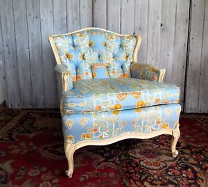 C 1965 Vintage French Provincial Chair