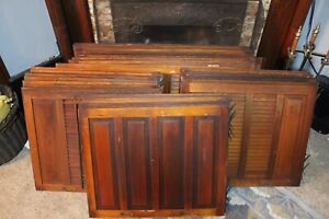 Beautiful Antique Interior Shutters 24 Avail From Victorian Home Circa 1890s 