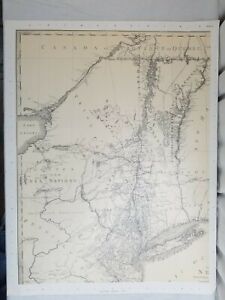 1972 Us Navy 18 X 23 American Revolution Map Of 18th Century Maps Charts 6