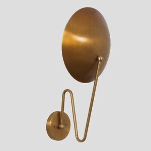 Disk Shades Wall Sconce Brass Sputnik Wall Sconce Wall Lamp