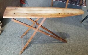 Antique Vintage Wooden Ironing Board 47 Long Pick Up Only