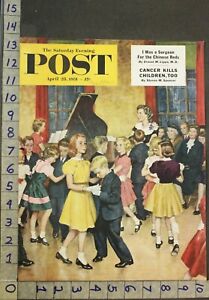 1951 Amos Sewell Dance Cotillion Social Child Piano Music Illus Cover Cov1472